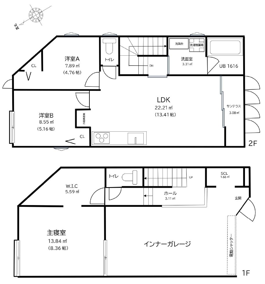 乙川源内林 ガレージハウス☆新築収益物件☆表面利回り４．５％