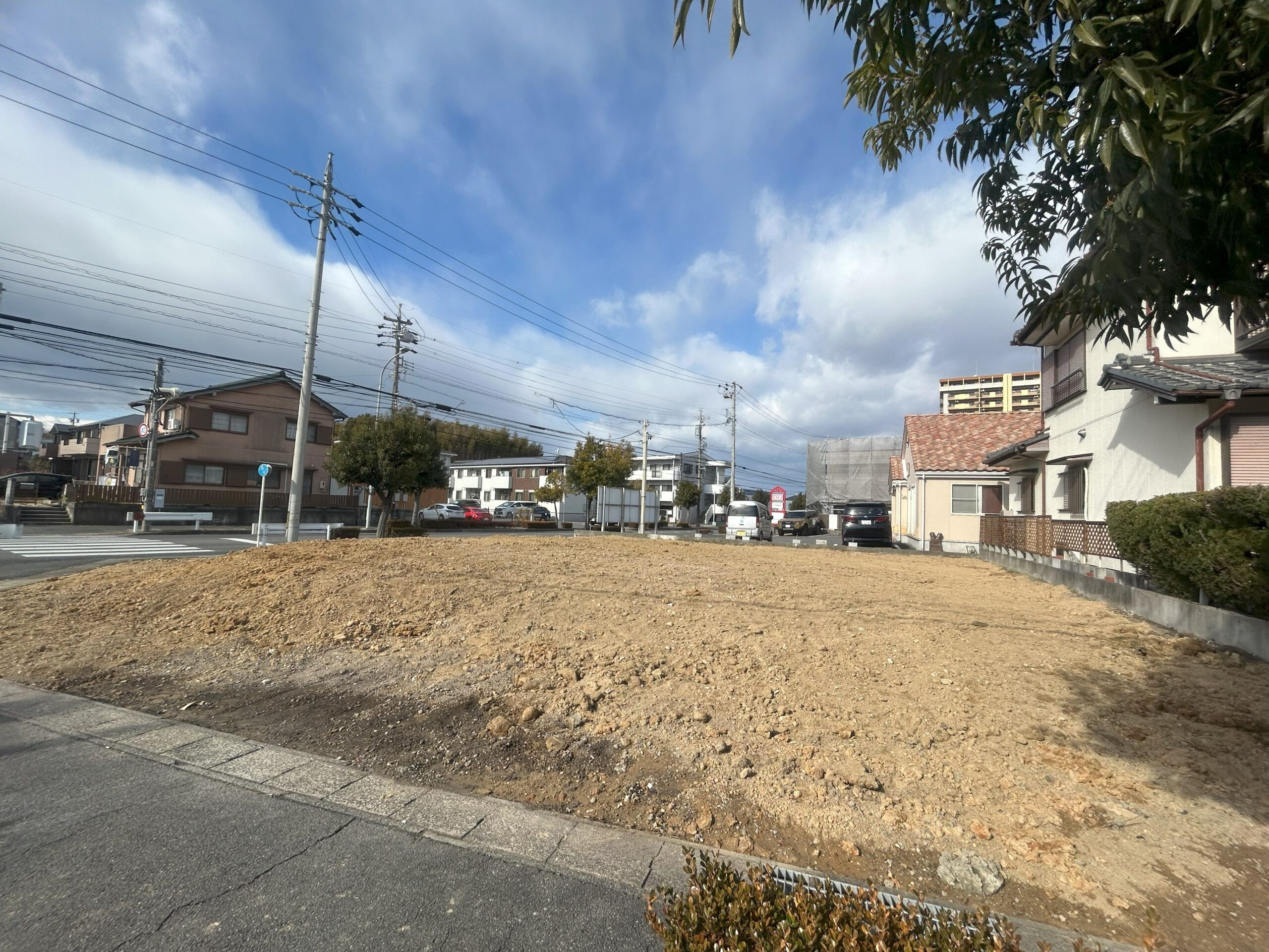 半田市青山五丁目 ☆土地 B区画☆ 建築条件無し 坪単価39.5万円