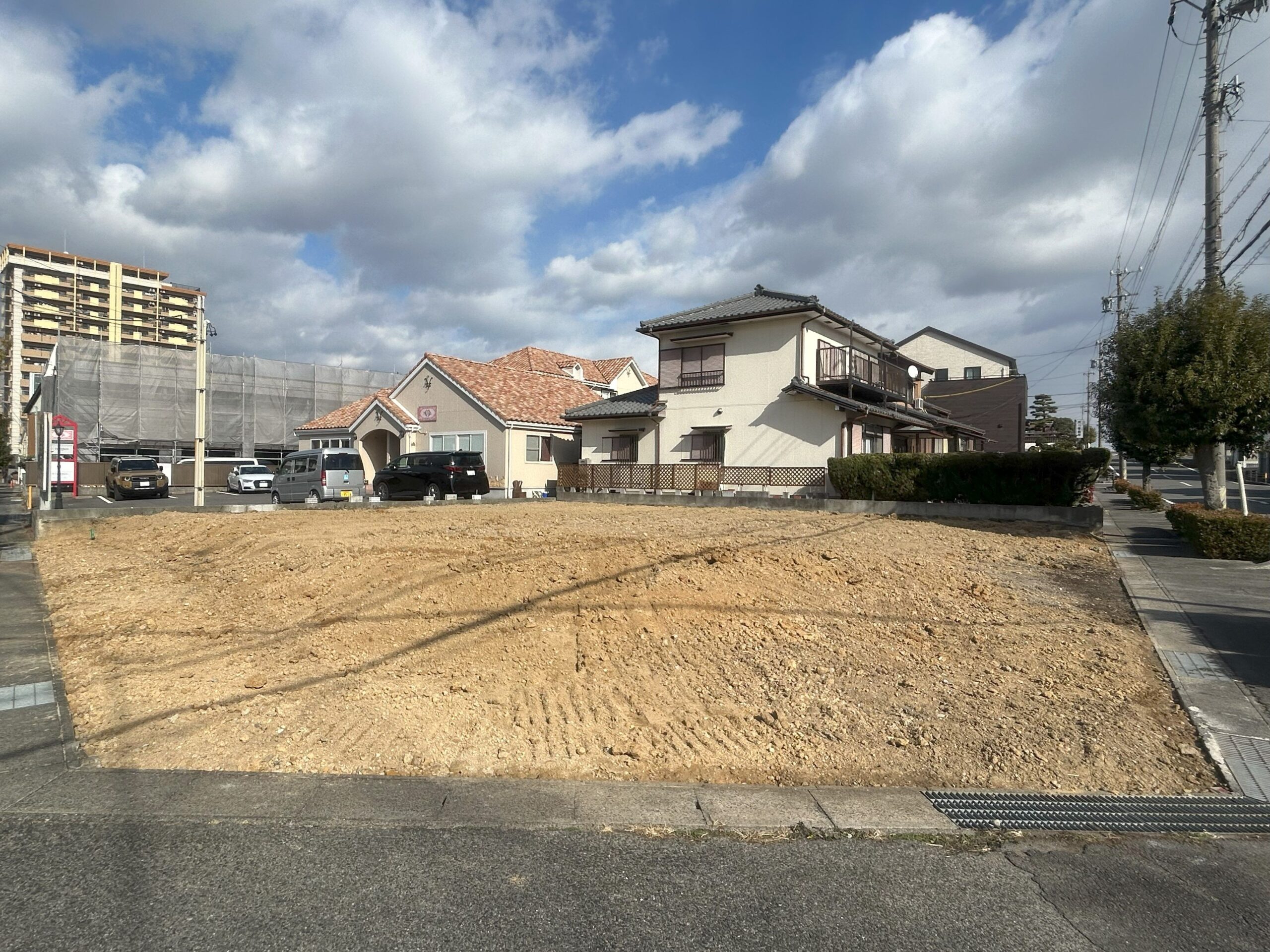 半田市青山五丁目 ☆土地 A区画☆ 建築条件無し 坪単価39.2万円
