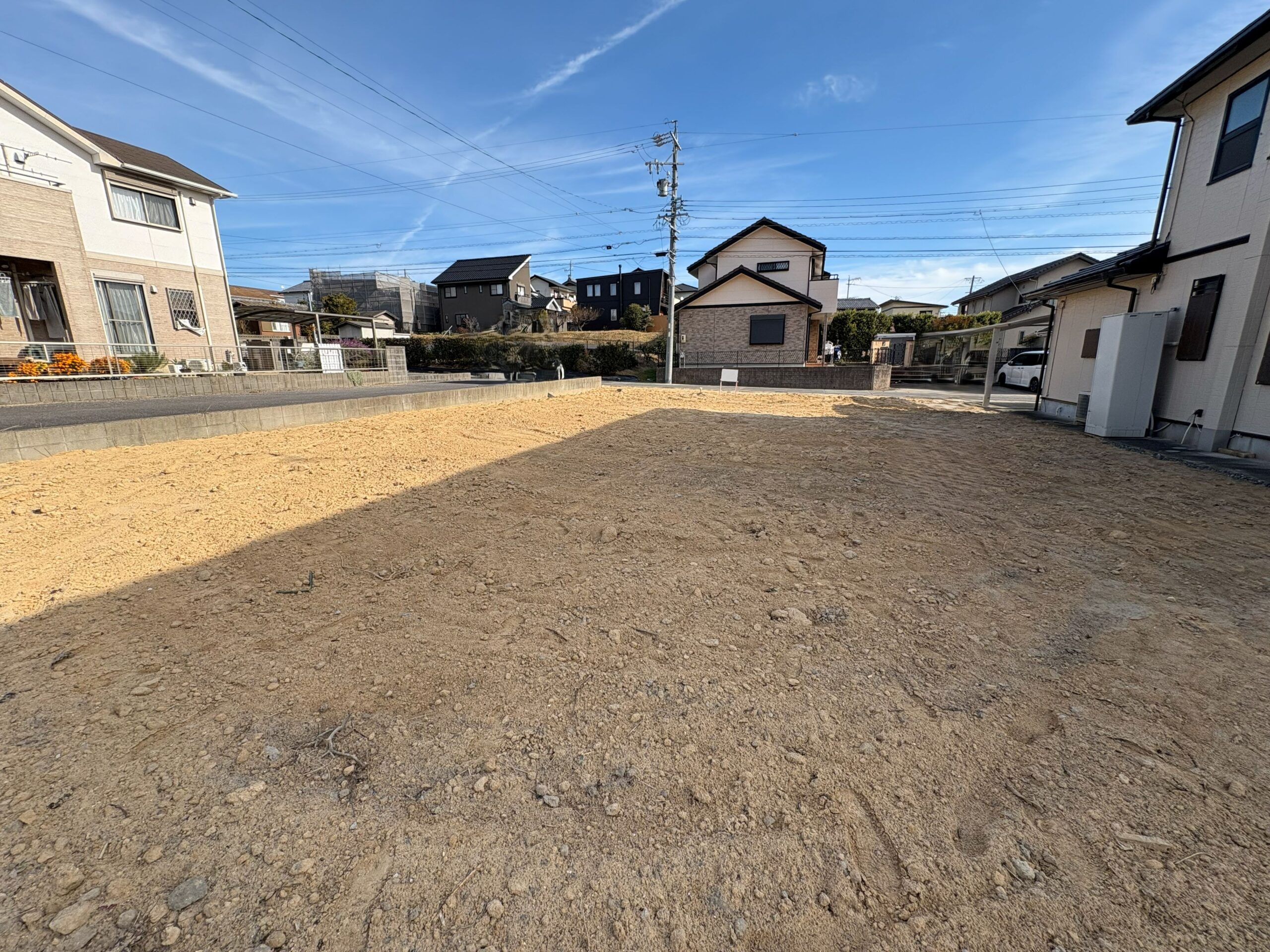 武豊町桜ケ丘三丁目　☆土地　A区画☆　建築条件なし　坪単価20.4万円